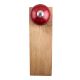 2 Pieces Neon Cherry Round Ceramic Wooden Door Stopper